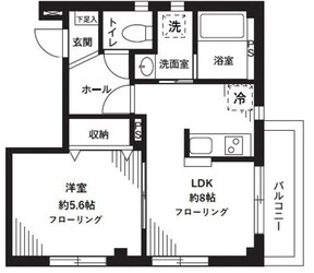 エレメンツ桃井の物件間取画像